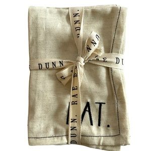 Rae Dunn Embroidered Napkin Set
